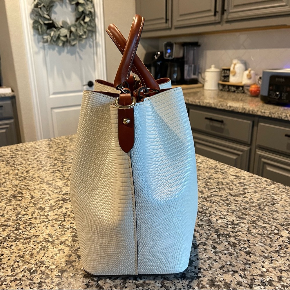 New Dooney & Bourke Large Barlow Lizard embossed leather - Picture 6 of 16